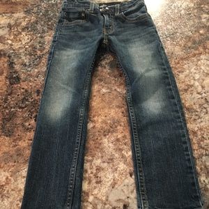 Boys size 6 Levi’s slim straight. Dark wash jean